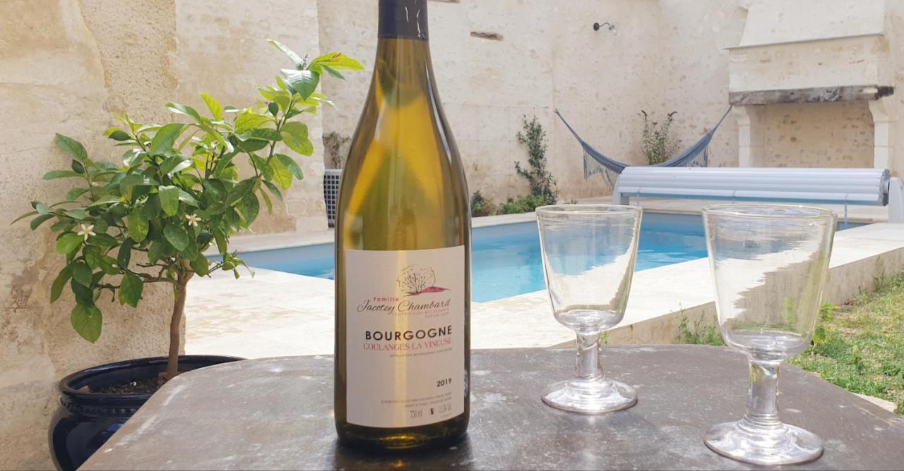 Hotel La Croix Au Maitre Coulanges-la-Vineuse Zewnętrze zdjęcie