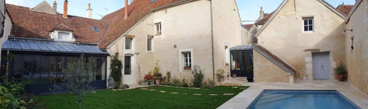Hotel La Croix Au Maitre Coulanges-la-Vineuse Zewnętrze zdjęcie